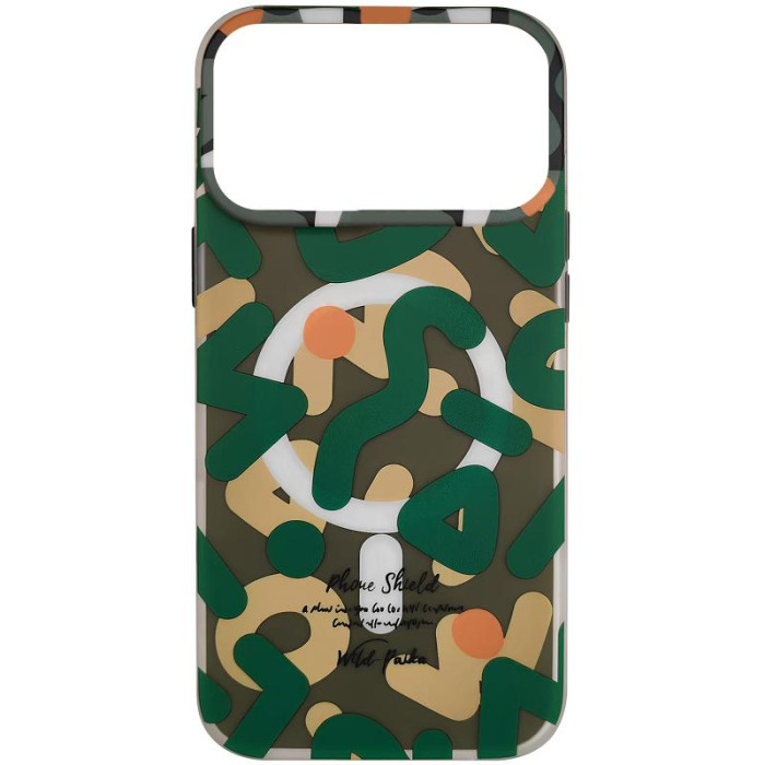 TPU чохол Pastel Chaos with MagSafe для Apple iPhone 17 Pro Max (6.9') Green