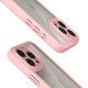 TPU чохол Transparent + Colour 1,5mm для Apple iPhone 13 Pro Max Pink