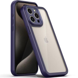 TPU чохол Transparent + Colour 1,5mm для Apple iPhone 13 Pro Max Purple  (ITS-L-00000070568_4)