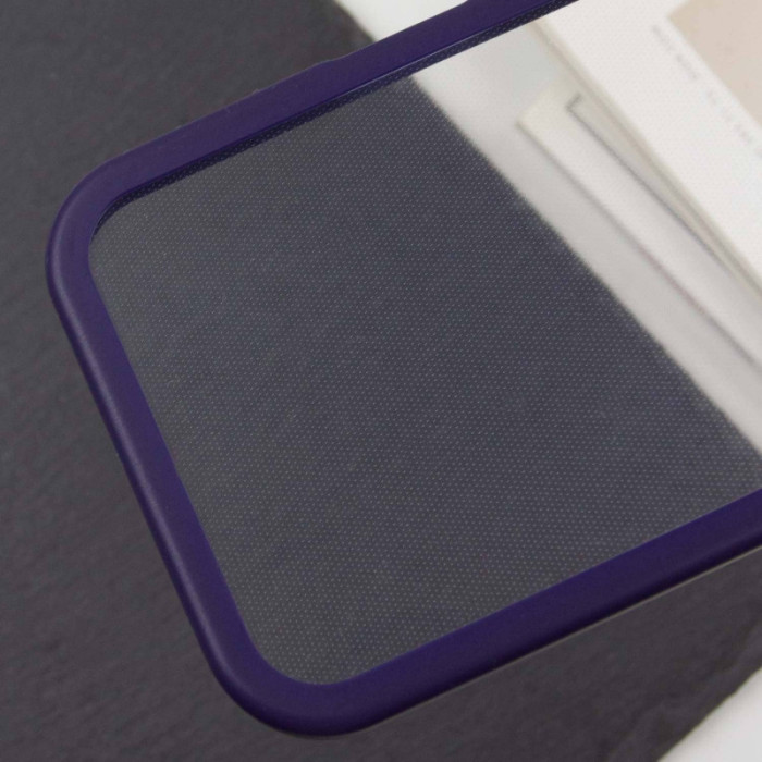 TPU чохол Transparent + Colour 1,5mm для Apple iPhone 13 Pro Max Purple