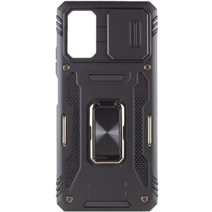 Ударостійкий чохол Camshield Army Ring для Xiaomi Poco X5 5G/Note 12 5G Чорний/Black