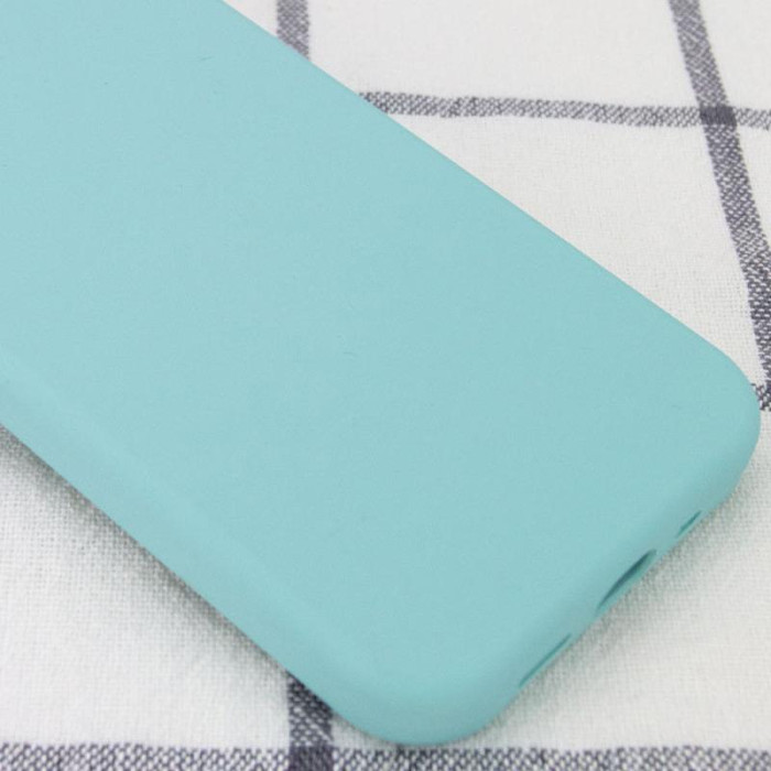 Чохол Silicone Case Full Protective (AA) NO LOGO для Apple iPhone 14 Pro  Бірюзовий/Marine Green