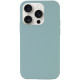 Чохол Silicone Case Full Protective (AA) NO LOGO для Apple iPhone 14 Pro  Бірюзовий/Turquoise
