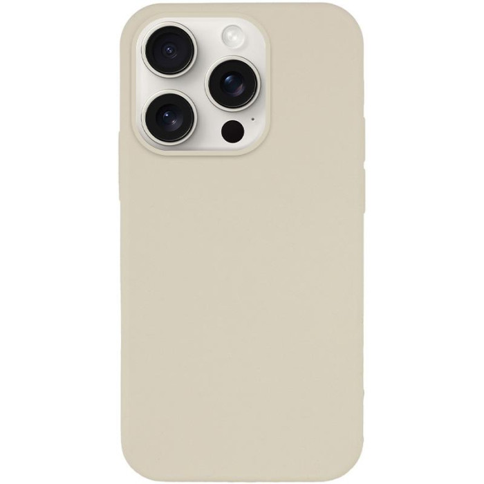 Чохол Silicone Case Full Protective (AA) NO LOGO для Apple iPhone 16 Pro (6.3') Бежевий/Antique White