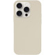 Чохол Silicone Case Full Protective (AA) NO LOGO для Apple iPhone 16 Pro (6.3') Бежевий/Antique White