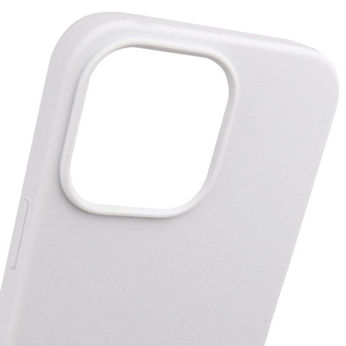 Чохол Silicone Case Full Protective (AA) NO LOGO для Apple iPhone 16 Pro (6.3') Білий/White
