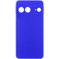 Чохол Silicone Cover Ummi Lakshmi Full Camera (AA) для Google Pixel 7 Синій/Iris