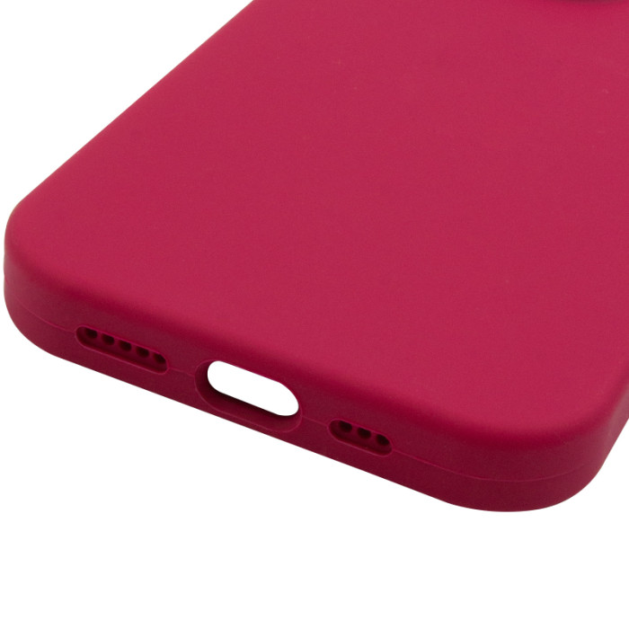 Чохол Silk Full Camera Protective (AA) NO LOGO для Apple iPhone 14 Pro  Червоний/Rose Red