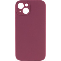 Чохол Silk Full Camera Protective (AA) NO LOGO для Apple iPhone 14  Бордовий/Plum