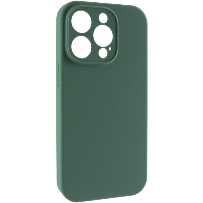 Чохол Silk Full Camera Protective (AA) NO LOGO для Apple iPhone 15 Pro  Зелений/Pine green