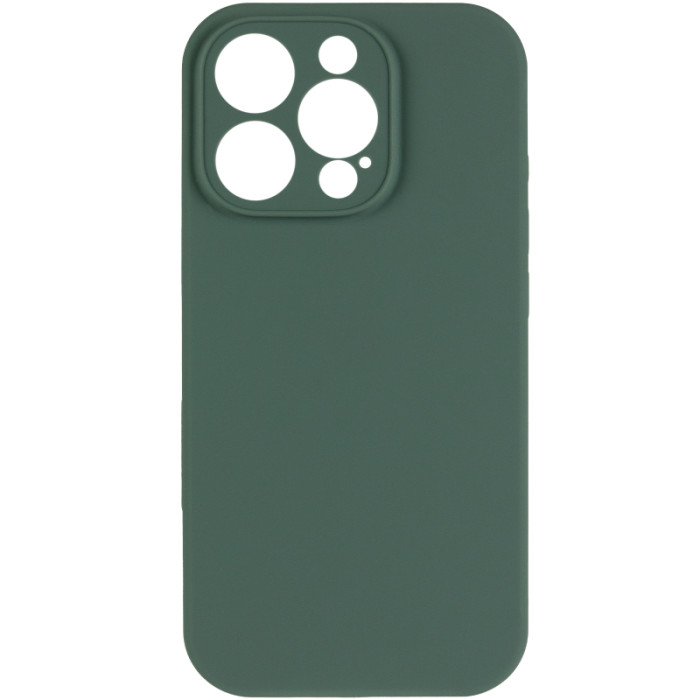 Чохол Silk Full Camera Protective (AA) NO LOGO для Apple iPhone 15 Pro  Зелений/Pine green