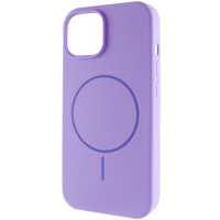 Чохол Silk Full Protective (AA) NO LOGO з Magnetic Fit для Apple iPhone 14  Бузковий/Dasheen