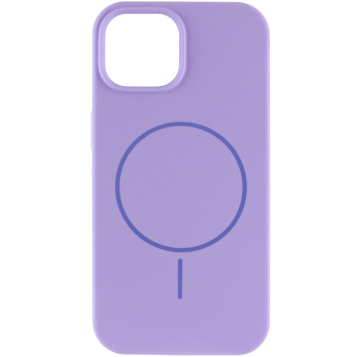 Чохол Silk Full Protective (AA) NO LOGO з Magnetic Fit для Apple iPhone 14  Бузковий/Dasheen