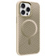 Чохол TPU+PC Carbon Mirage with MagSafe для Apple iPhone 15 Pro  Antique White