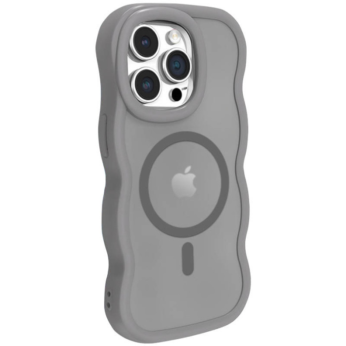 Чохол TPU+PC Undine with MagSafe для Apple iPhone 14 Pro Max Grey