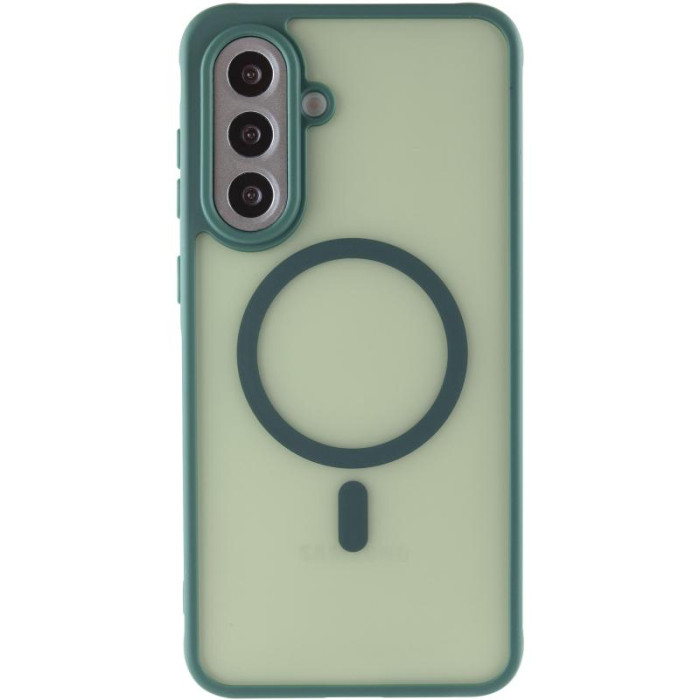 Чохол TPU Bloom with MagSafe для Samsung Galaxy A35 Green
