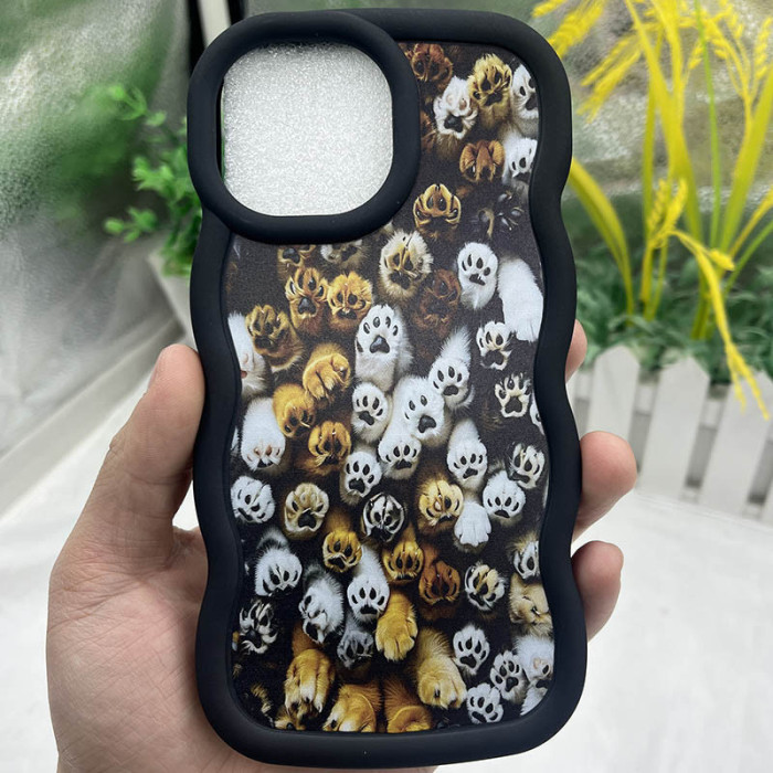 Чохол TPU Cloudy Pictures для Apple iPhone 15 Pro  Paws