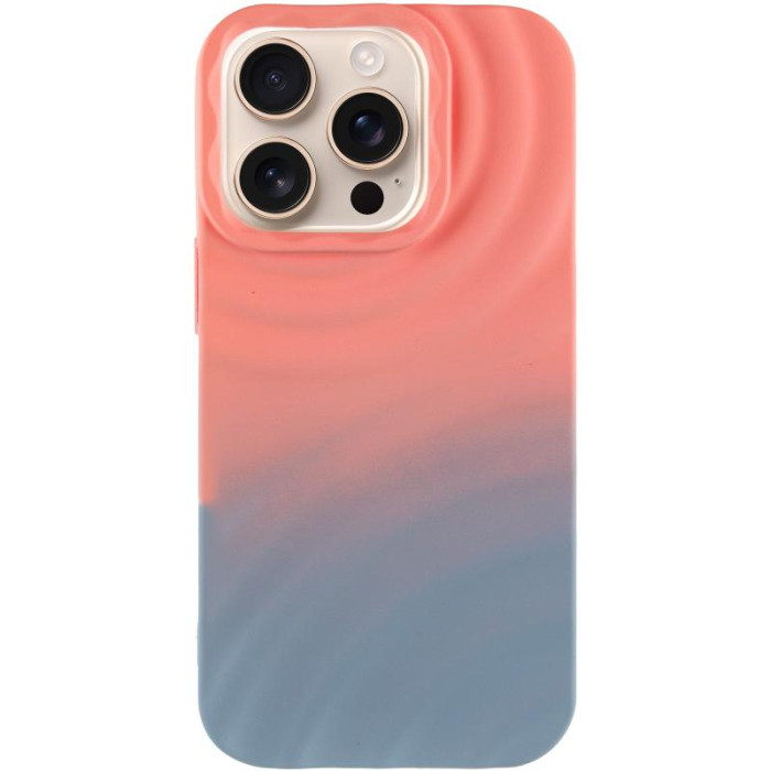 Чохол TPU ColorWave для Apple iPhone 14 Pro  Peach/Sky