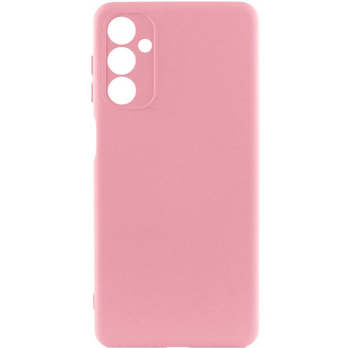 Чохол TPU GETMAN Liquid Silk Full Camera для Samsung Galaxy A25 5G Рожевий/Pink