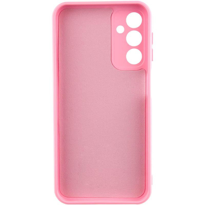 Чохол TPU GETMAN Liquid Silk Full Camera для Samsung Galaxy A25 5G Рожевий/Pink