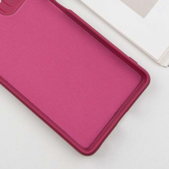 Чохол TPU GETMAN Liquid Silk Full Camera для Xiaomi Redmi 10 Бордовий/Marsala