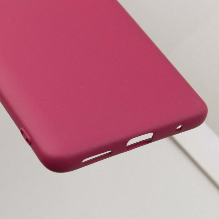 Чохол TPU GETMAN Liquid Silk Full Camera для Xiaomi Redmi 10 Бордовий/Marsala