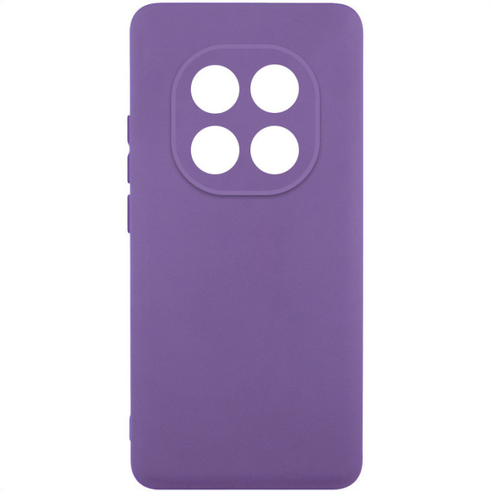 Чохол TPU GETMAN Liquid Silk Full Camera для Xiaomi Redmi Note 14 Pro 5G Фіолетовий/Amethyst