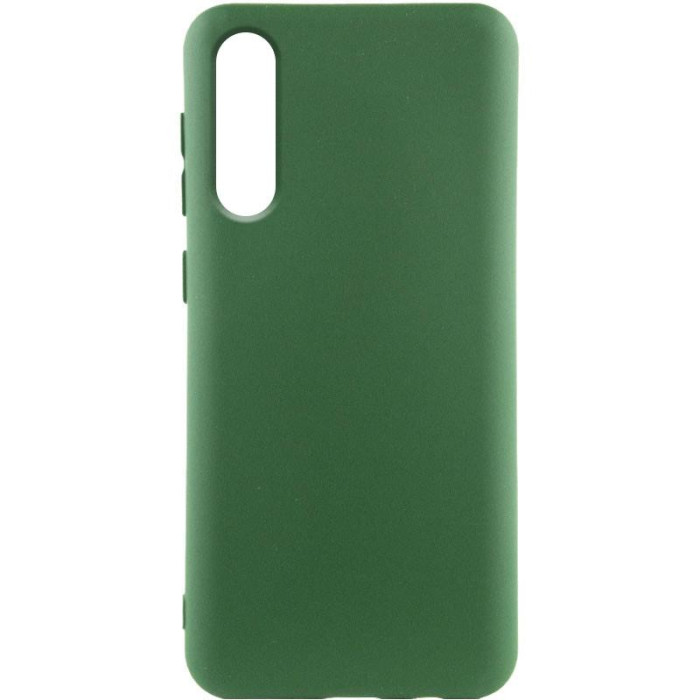 Чохол TPU GETMAN Liquid Silk для Samsung Galaxy A50 (A505F)/A50s/A30s Зелений/Dark green