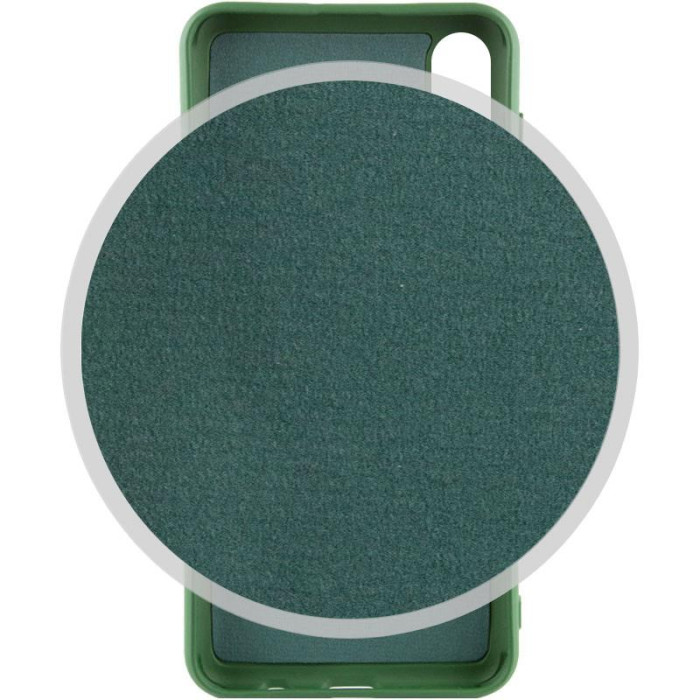 Чохол TPU GETMAN Liquid Silk для Samsung Galaxy A50 (A505F)/A50s/A30s Зелений/Dark green