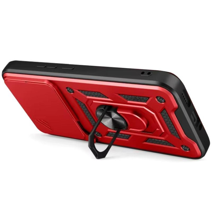 Чохол Ummi Camshield Serge Ring для Xiaomi 15T Червоний/Red
