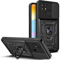 Чохол Ummi Camshield Serge Ring для Xiaomi Redmi 10C Чорний/Black  (ITS-L-00000080719_7)