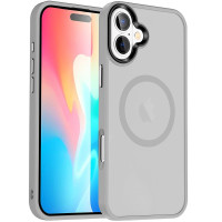 Чохол Ummi Colorful with MagSafe для Apple iPhone 16  Сірий/Grey  (ITS-L-00000082699_11)