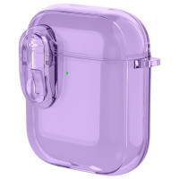 Футляр TPU Colorful для навушників Airpods 1/2 Purple  (ITS-L-00000079142_3)