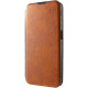 Шкіряний чохол-книжка Belora для Samsung Galaxy A37 5G Brown