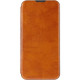 Шкіряний чохол-книжка Belora для Samsung Galaxy A37 5G Brown