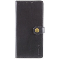 Шкіряний чохол-книжка GETMAN Gallant (PU) для Xiaomi Redmi Note 13 Pro+ Чорний  (ITS-L-00000068736_5)