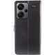Шкіряний чохол-книжка GETMAN Gallant (PU) для Xiaomi Redmi Note 13 Pro+ Чорний