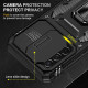 Ударостійкий чохол Camshield Army Ring для Samsung Galaxy A73 5G Чорний/Black