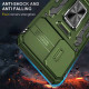 Ударостійкий чохол Camshield Army Ring для Samsung Galaxy S21 Оливковий/Army Green