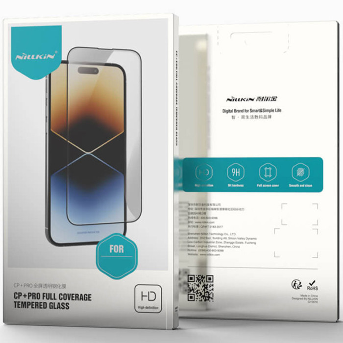 Захисне скло Nillkin (CP+PRO) для Samsung Galaxy S24 FE Чорний