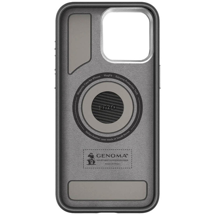 Чехол PC+Leather SGP with MagSafe для Apple iPhone 16 
