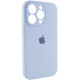 Чохол Silicone Case Full Camera Protective (AA) для Apple iPhone 15 Pro  Блакитний/Lilac Blue