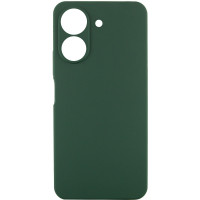 Чохол TPU GETMAN Liquid Silk Full Camera для Xiaomi Redmi 13C/Poco C65 Зелений/Dark green