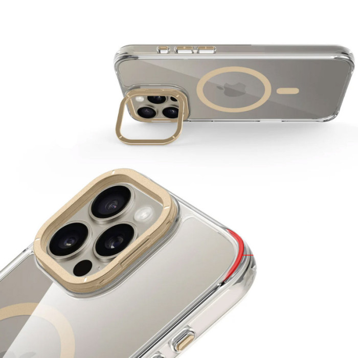 Чохол TPU Space Case Apex with MagSafe для Apple iPhone 15 Pro  Gold
