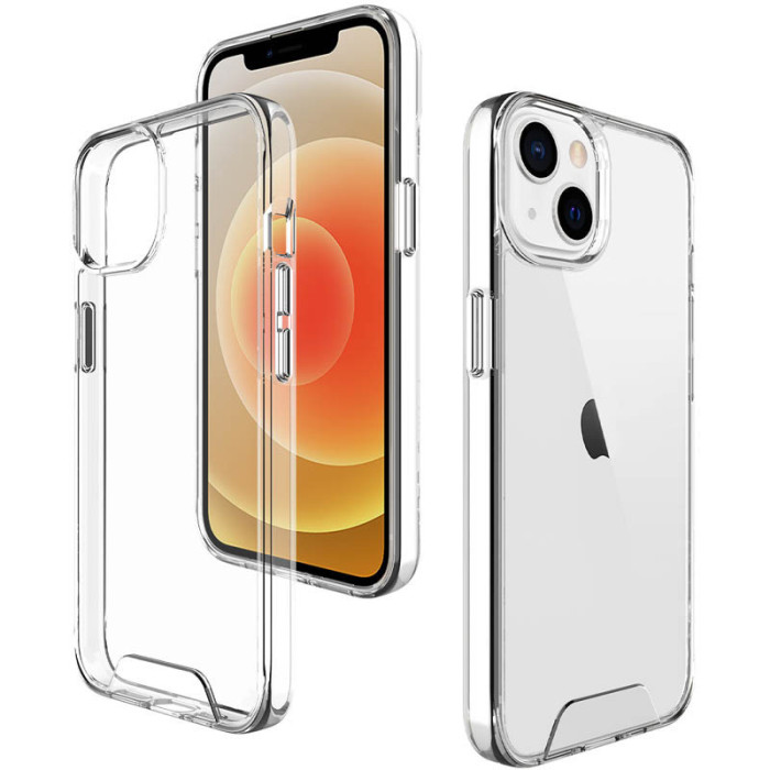 Чохол TPU Space Case transparent для Apple iPhone 15 Plus Прозорий  (ITS-L-00000065802_1)