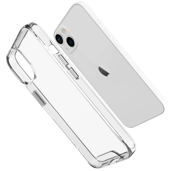 Чохол TPU Space Case transparent для Apple iPhone 15 Plus Прозорий  (ITS-L-00000065802_1)