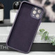 Чохол TPU+Glass Sapphire Midnight with MagSafe для Apple iPhone 13 Pro  Фіолетовий/Deep Purple