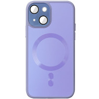 Чохол TPU+Glass Sapphire Midnight with MagSafe для Apple iPhone 15 Plus Бузковий/Dasheen  (ITS-L-00000066640_7)