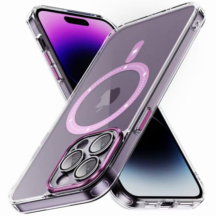 Чохол TPU+PC Colorful with MagSafe для Apple iPhone 14 Pro