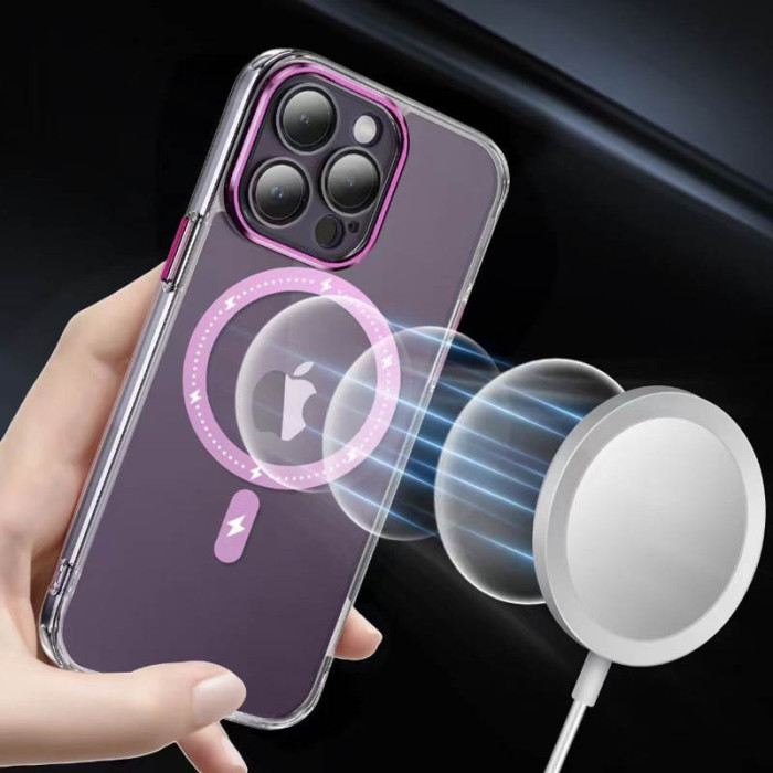 Чохол TPU+PC Colorful with MagSafe для Apple iPhone 14 Pro